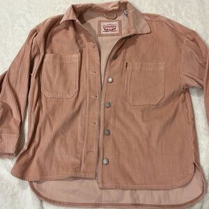Pink Levi's Shacket